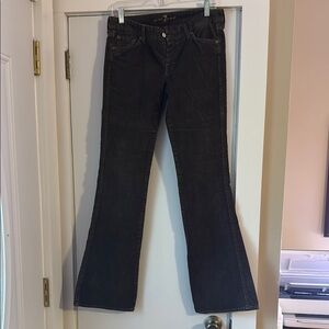 7 For All Mankind Brown Boot Cut Corduroy Jeans